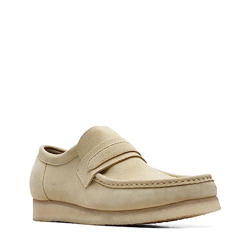 【並行輸入品】Clarks Mens Originals Wallabee Loafer Shoes Maple Suede | 261725の画像