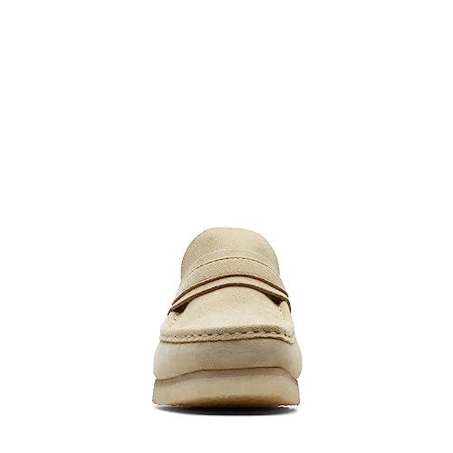 【並行輸入品】Clarks Mens Originals Wallabee Loafer Shoes Maple Suede | 261725の画像