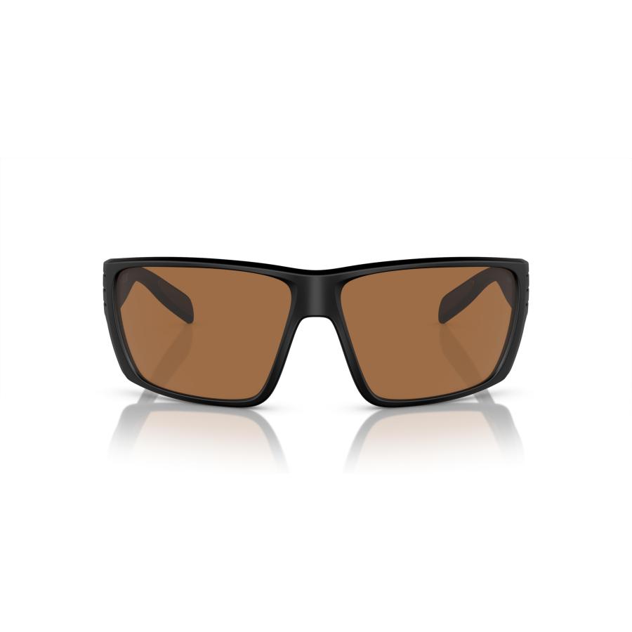 【並行輸入品】Native Man Sunglasses Matte Black Frame, Brown Lenses, 66MMの画像