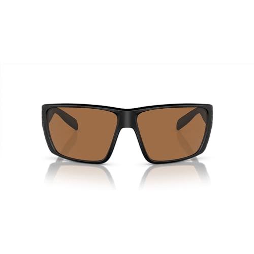 【並行輸入品】Native Man Sunglasses Matte Black Frame, Brown Lenses, 66MMの画像