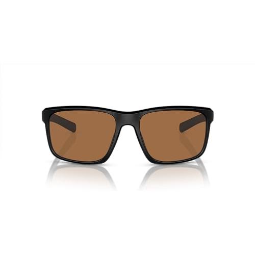 【並行輸入品】Native Man Sunglasses Matte Black Frame, Brown Lenses, 58MMの画像