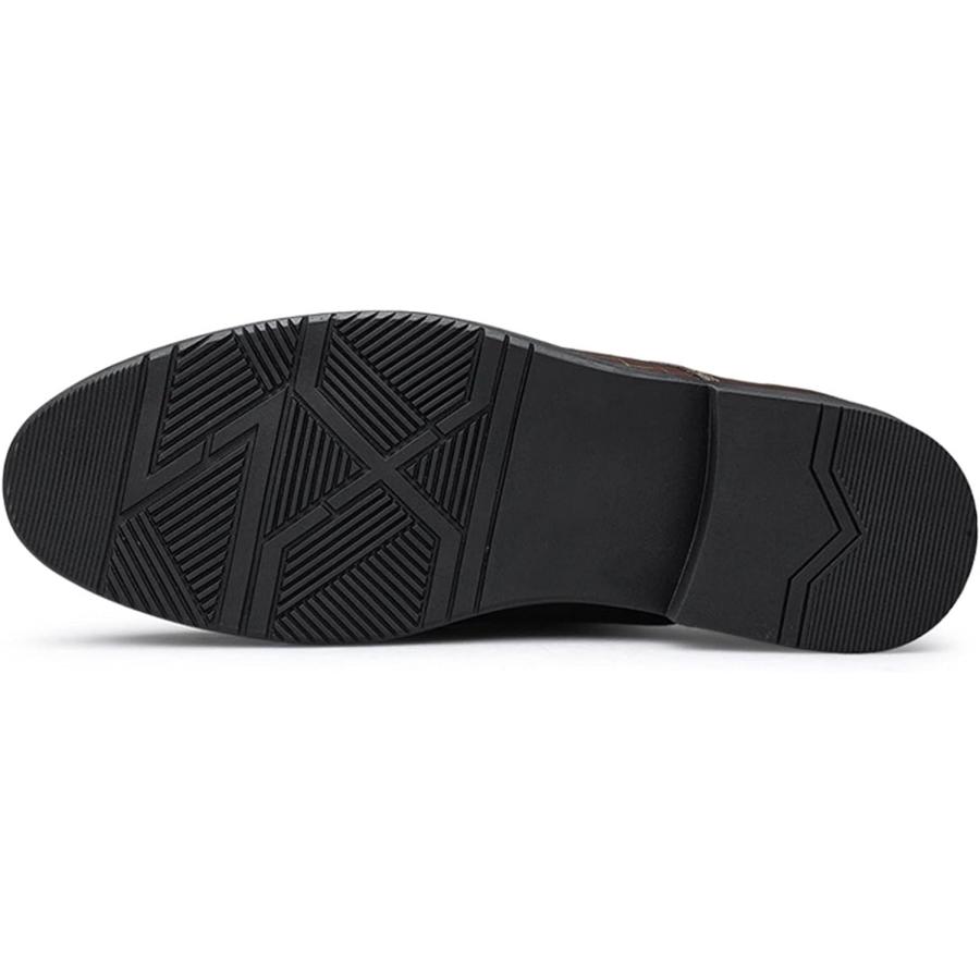 【並行輸入品】KEIOMI Men's Business Formal wear lace-up Leather Shoes Trendy Men'sの画像