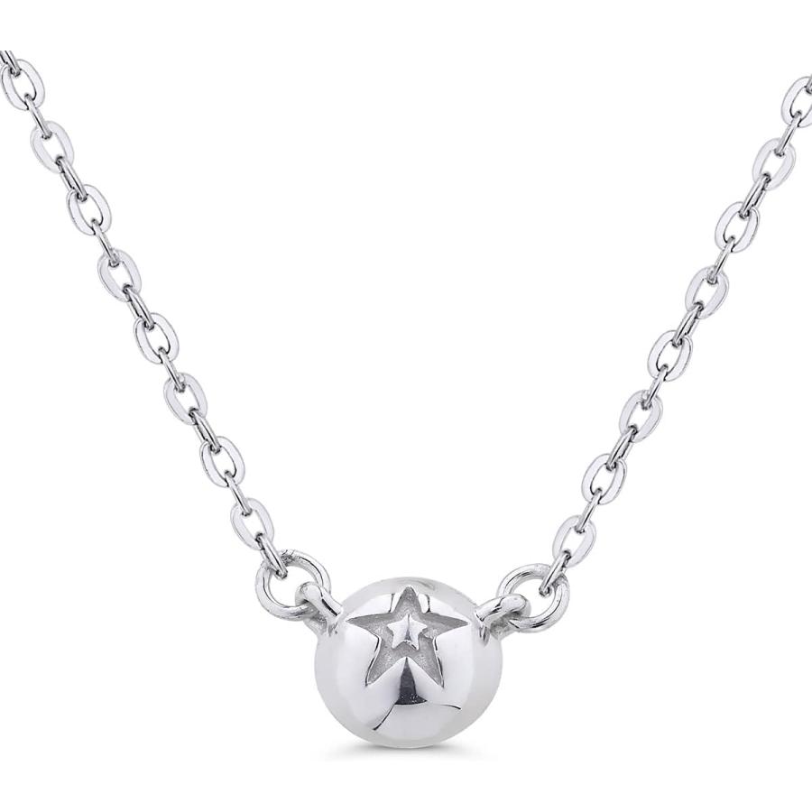 【並行輸入品】Seed2Stone 人工ダイヤモンドラウンドペンダントネックレス Small .06 ctw 金属 ラボ-大人-ダイヤモンド　_2