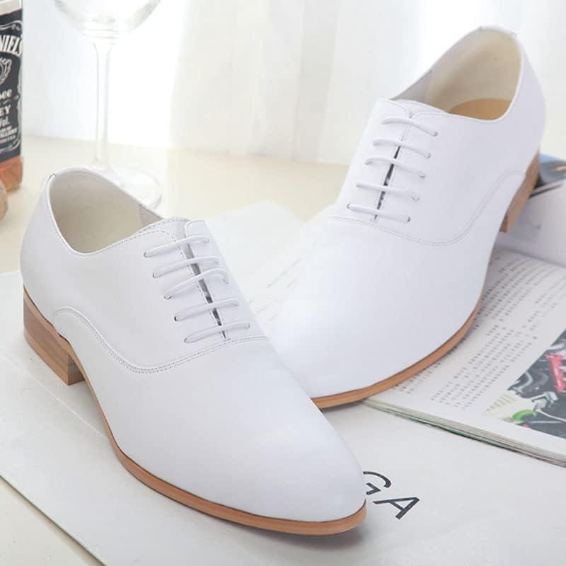 【並行輸入品】Rui Landed Formal Dress Shoes for Men Lace Up Pointed Toe High Heelの画像