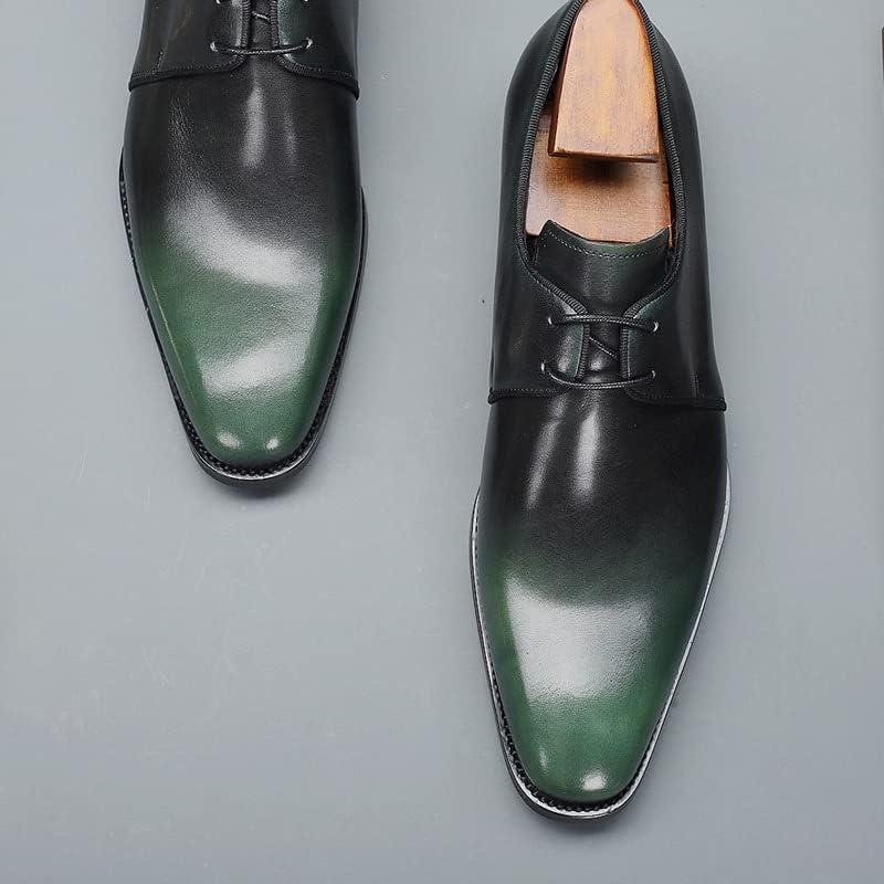 【並行輸入品】Rui Landed Men Formal Dress Shoes Pointed Toe Lace Up Hand-Painted Gの画像