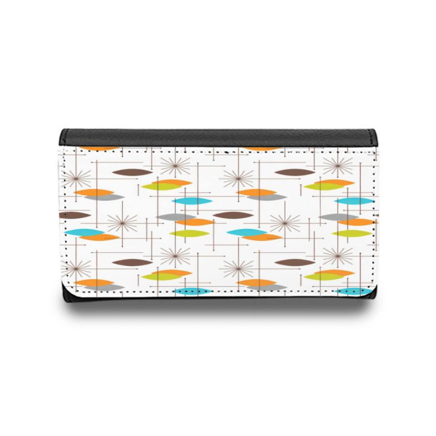 【並行輸入品】Eyeglass Case for Men Womens Vintage Mid Century Modern Atomic P