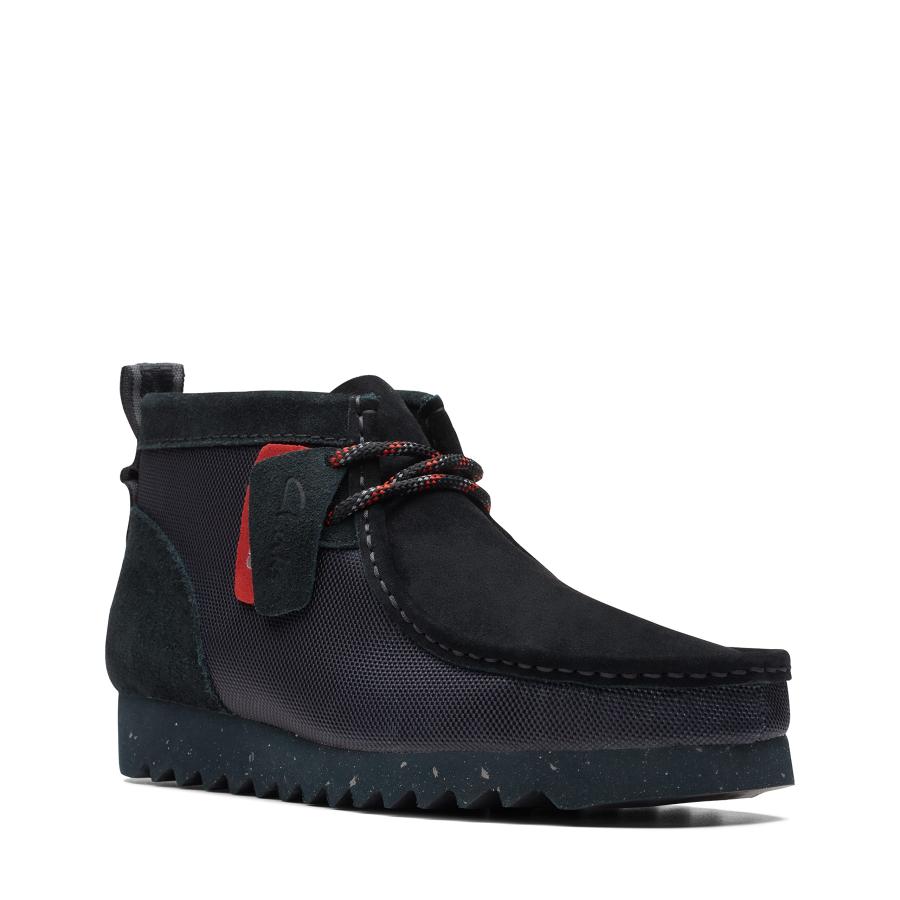 【並行輸入品】Clarks Original Men Wallabee FTRE Black Made in Portugal, Blackの画像