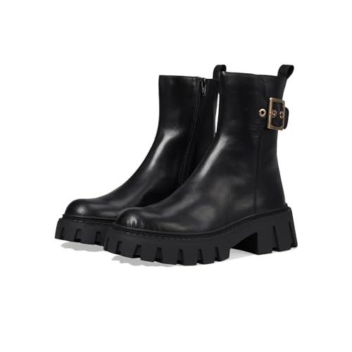 並行輸入品】Steve Madden Women's Sameera Ankle Boot， Black