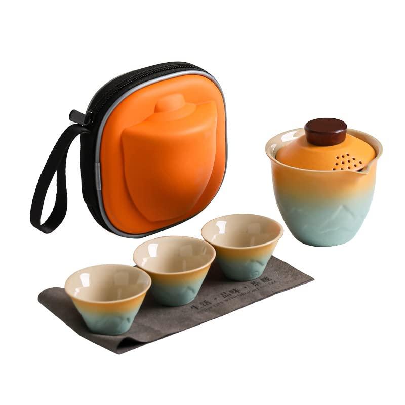 並行輸入品】MOZEO トラベルティーセット ポータブル Lazy Kung Fu