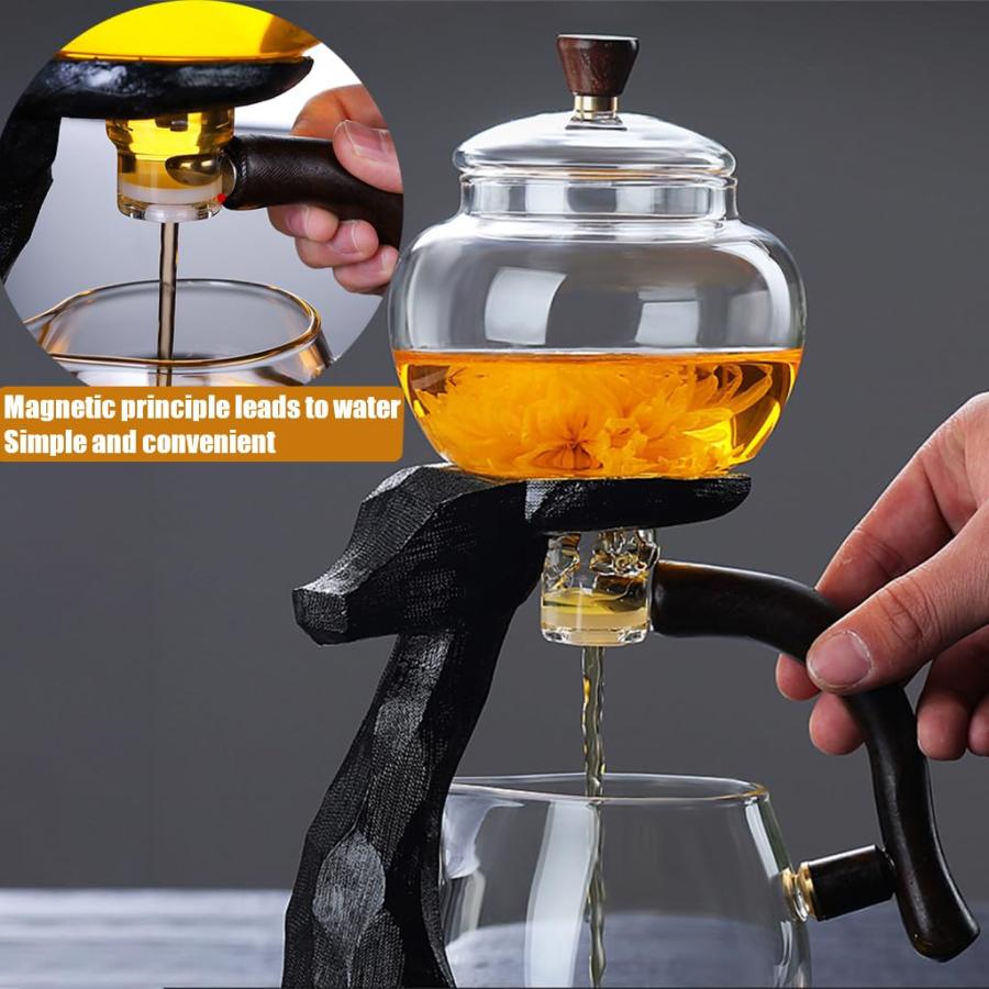 【並行輸入品】Meimond Tea Infuser Pot For Loose Tea,Chinese Kung Fu Borosilica_3