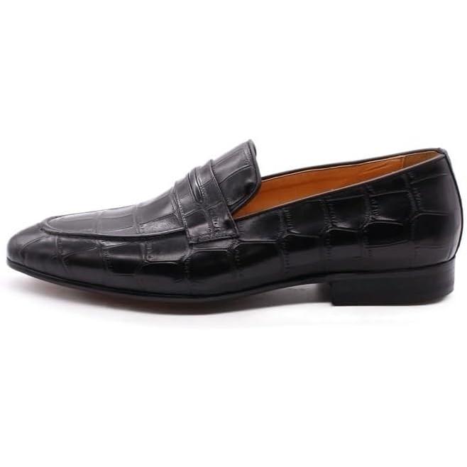 【並行輸入品】Rui Landed Formal Dress Shoes for Men Pointed Toe Hand-Painted Slipの画像