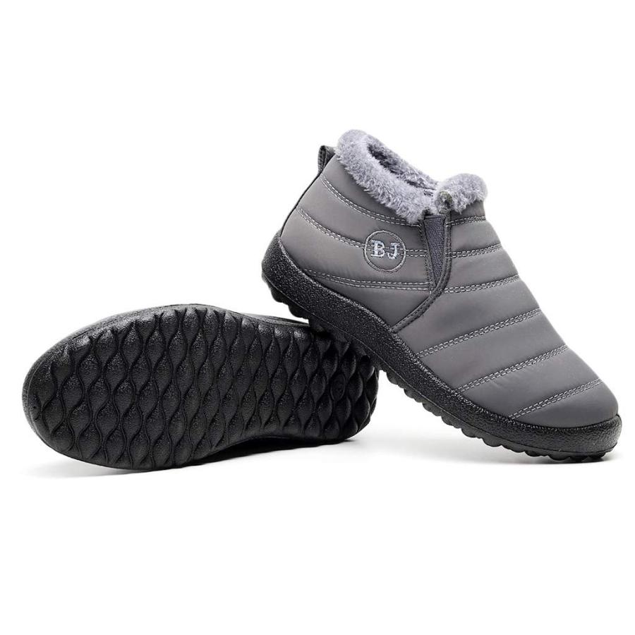 【並行輸入品】Hatop Boot Boots Solid Keep Boots Snow Color Warm Winter Ankle Fの画像