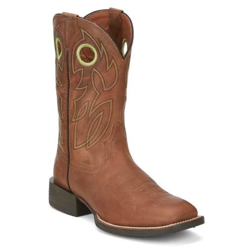 【並行輸入品】Justin Boots Mens Bowline 11 Inch Square Toe Casual Boots Ankleの画像