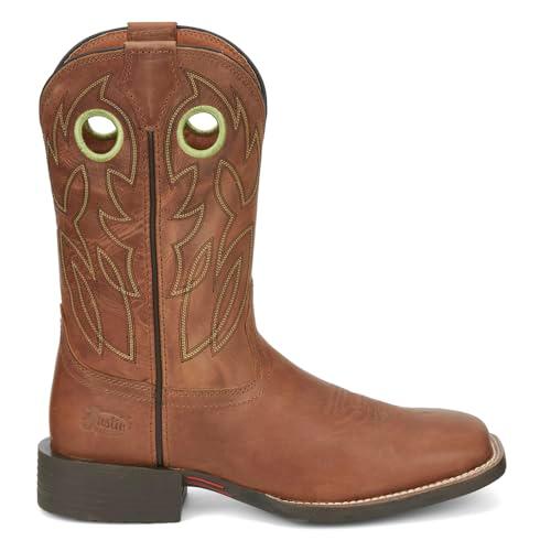 【並行輸入品】Justin Boots Mens Bowline 11 Inch Square Toe Casual Boots Ankleの画像