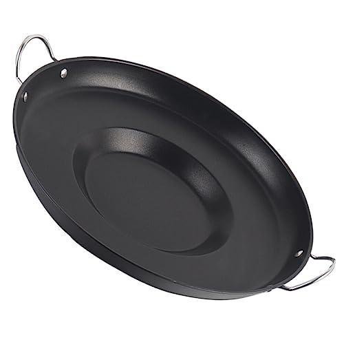 【並行輸入品】YARNOW フラットフライパン ステンレススチール Comal フライパン Comal 凸型 調理器具 炒め鍋 ノンスティックの画像