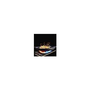 【並行輸入品】YARNOW フラットフライパン ステンレススチール Comal フライパン Comal 凸型 調理器具 炒め鍋 ノンスティックの画像