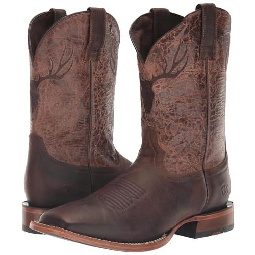 【並行輸入品】ARIAT Men's Crosshair Western Boot, Dark Whiskey/Antique Brown,の画像