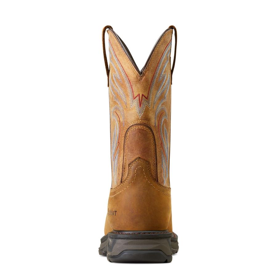 【並行輸入品】ARIAT Men's Workhog XT Waterproof Work Boot Industrial, Distressの画像