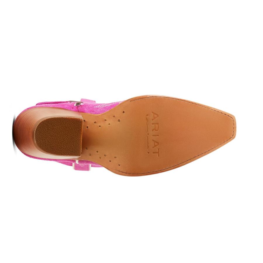 【並行輸入品】ARIAT Women's Casanova Western Boot, Haute Pink Suede, 11の画像