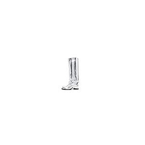 【並行輸入品】Arqa Women's Fold Over Knee High Boots Square Toe Chunky Heel Meの画像
