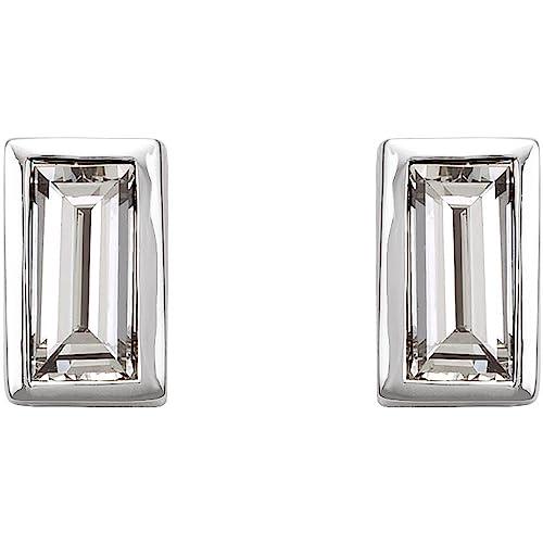 【並行輸入品】Platinum Diamond Bezel Set Stud Earrings (.08 cttw, G I, SI2 SI3の画像