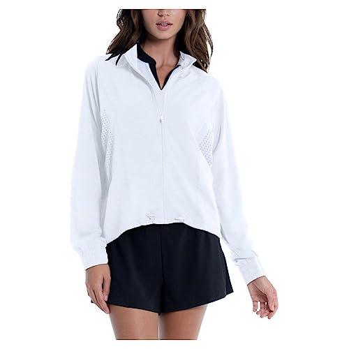 【並行輸入品】Lucky In Love Women`s In Flight Tennis Jacketの画像