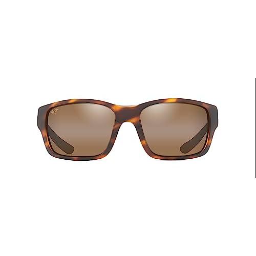 小売店が選ぶ卸 Maui Jim Men´s Mangroves Polarized Wrap Sunglasses， Tortoise/HCL 並行輸入品