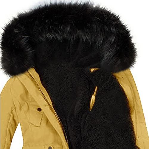 並行輸入品】Winter Coats for Women Warm Hooded Parkas Jacket 