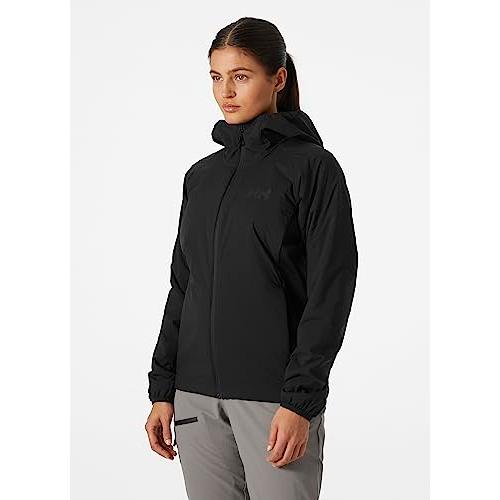 【並行輸入品】Helly Hansen Womens Odin LT Stretch Insulated Hood 2.0, 990 Blacの画像