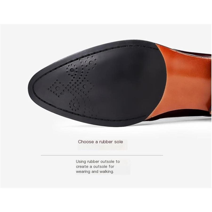 【並行輸入品】Formal Shoes for Men  Mens Oxford Shoes  Men's Plus Size Business Foの画像