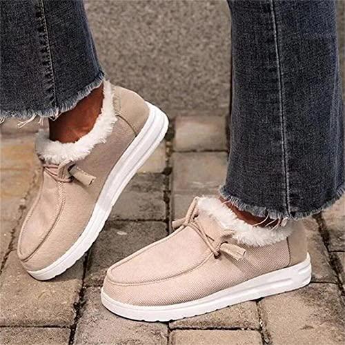 【並行輸入品】Winter Boots Women 2023 Womens Snow Boots Winter Warm Ankle Bootの画像