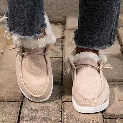 【並行輸入品】Winter Boots Women 2023 Womens Snow Boots Winter Warm Ankle Bootの画像
