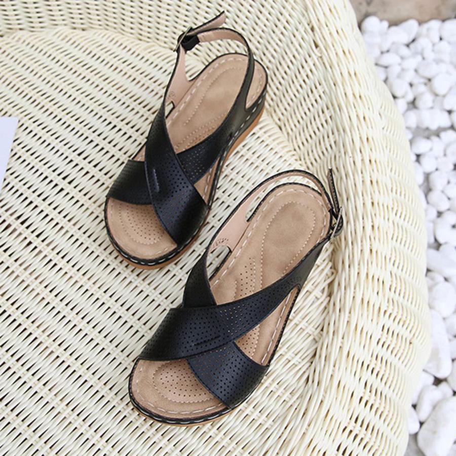 【並行輸入品】SBGMoSJ Summer Wedge Sandals for Women 2023 Trendy Dressy Espadrの画像