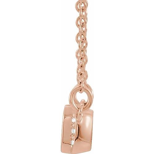 【並行輸入品】Ryan Jonathan Fine Jewelry 14k Rose Gold 6x4mm Emerald Cut Diamoの画像