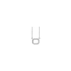【並行輸入品】Ryan Jonathan Fine Jewelry Platinum 6x4mm Emerald Cut French Setの画像