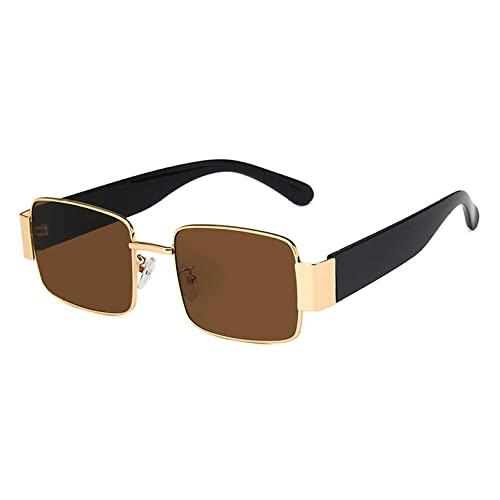 【並行輸入品】XLUMIO Women Metal Sunglasses Vintage Ladies Irregular Square Suの画像