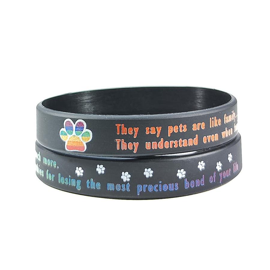 正規品販売! ZKXXJ Rainbow Bridge Pet Memorial Gift for Women Men，Pet Paw Rai 並行輸入品