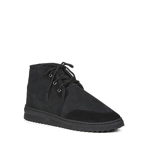 【並行輸入品】EMU Australia Platinum Cooper Mens Real Sheepskin Boots Australiの画像