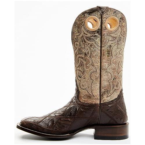 【並行輸入品】Cody James Men's Exotic Full Quill Ostrich Western Boot Broad Sqの画像