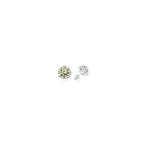 【並行輸入品】2cttw Moissanite Stud Earrings D Color VVS1 clarity Sterling Silの画像