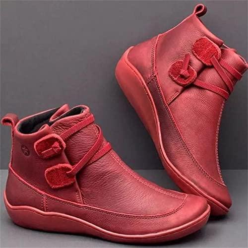【並行輸入品】Womens Cowboy Boots Brown Size 8 Women's Western Mid Calf Roundの画像