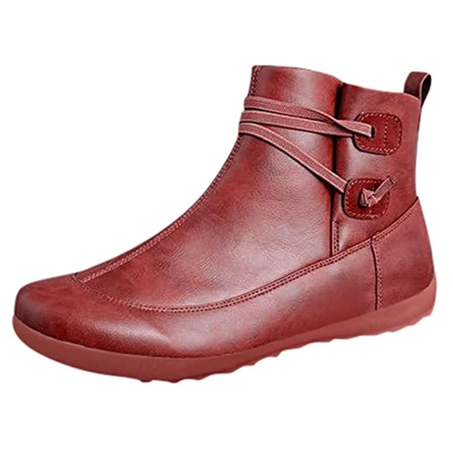【並行輸入品】Womens Cowboy Boots Brown Size 8 Women's Western Mid Calf Roundの画像