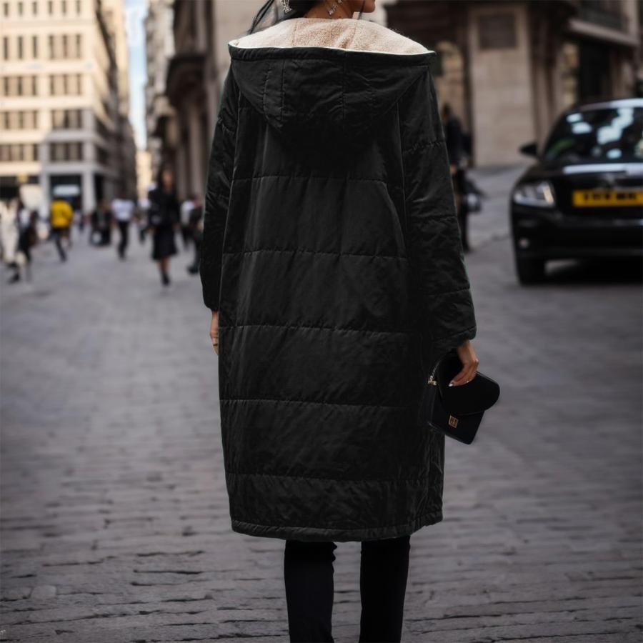 【並行輸入品】LLDYYDS Womens Reversible Sherpa Fleece Coat, Winter Coats For Wの画像