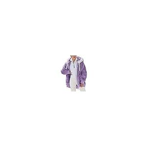 【並行輸入品】kcdigr Womens's Sherpa Coats Faux Fur Shaggy Zipper Jackets Over_2