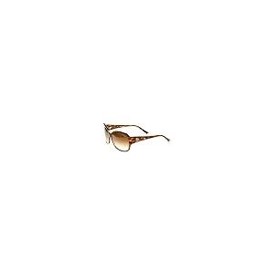 【並行輸入品】ED HARDY Flock of Butterfly Brown Horn Sunglasses with Leather Cの画像