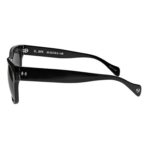 並行輸入品 Tres Noir Eyewear El Jefe Sunglasses Shiny Black w Smoke CR 39 D-Market - 通販 - Yahoo ショッピング