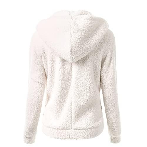 【並行輸入品】Lightning Deals Of Today Sherpa Jackets for Women Zip Up Hoodiesの画像