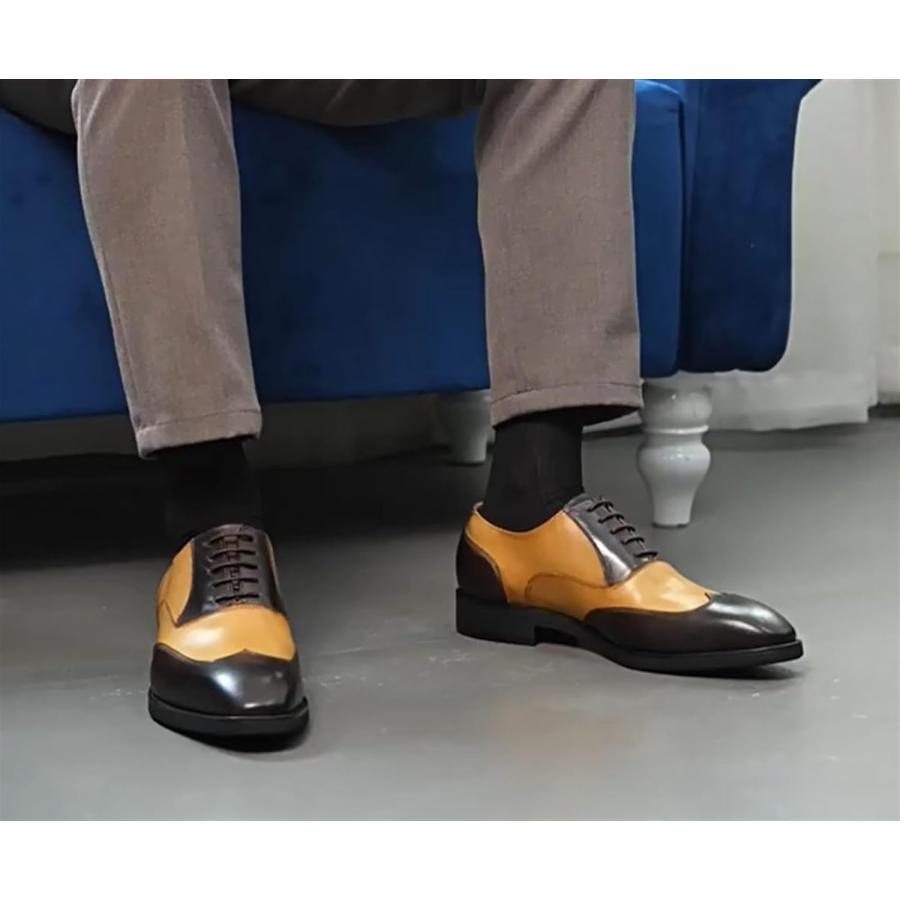 【並行輸入品】Dress Shoes for Men  Formal Shoes for Men  British Style Business Foの画像