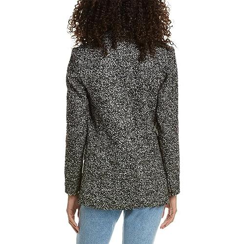 【並行輸入品】Ted Baker Womens Robinet Wool Blend Jacket， 1， Black_4