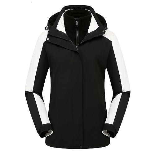 【並行輸入品】cllios Warm Winter Snow Coats for Women Plus Size Waterproof Ski_4